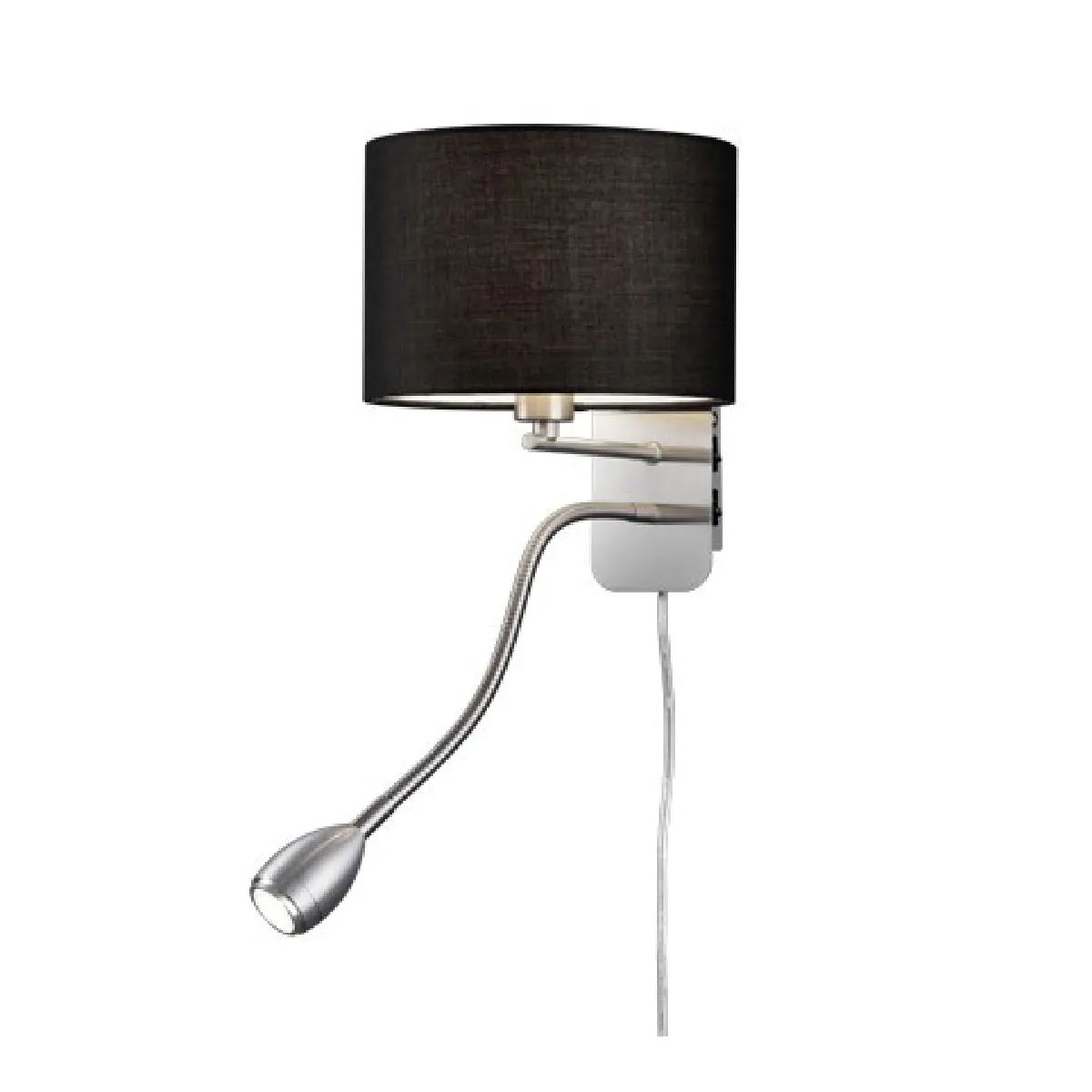 "Trio Hotel Applique - Nickel Mat"